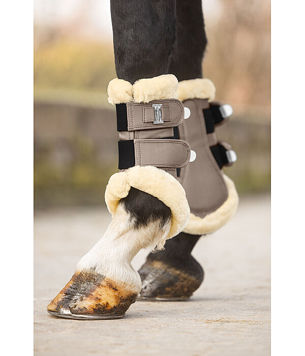 Gu�tres de dressage en polaire Teddy  Essential (ant�rieurs)