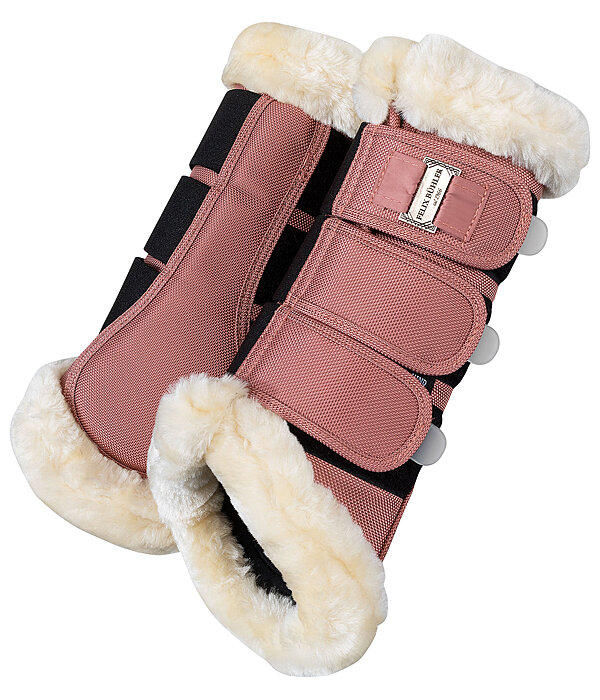 Gu�tres de dressage en polaire Teddy  Essential (post�rieurs)