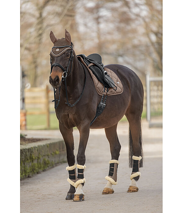 Gu�tres de dressage en polaire Teddy  Essential (post�rieurs)