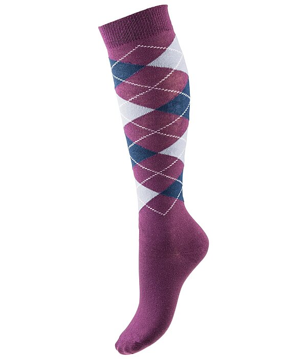 Chaussettes hautes  losanges  Argyle