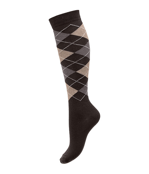 Chaussettes hautes  losanges  Argyle