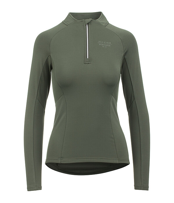 T-shirt technique  manches longues zipp  Sofie