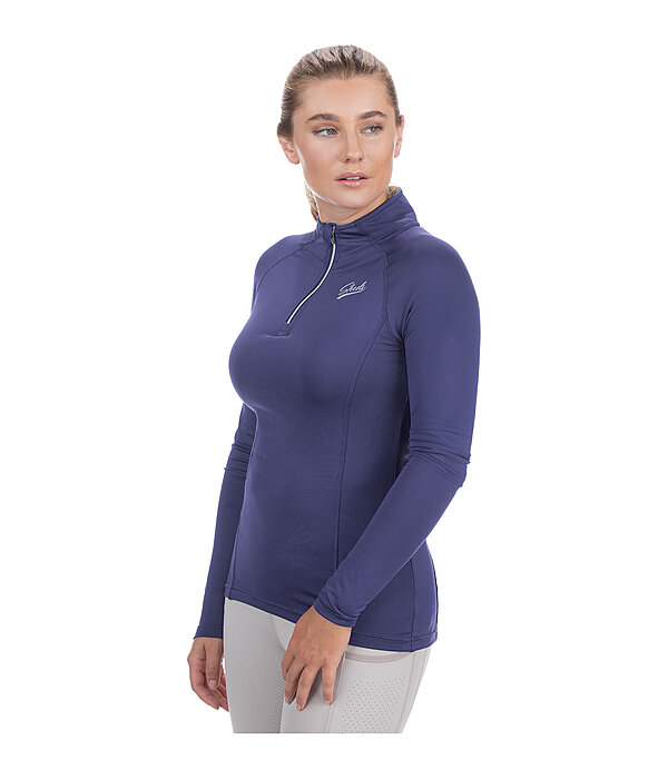 T-shirt technique zipp  manches longues  Lea