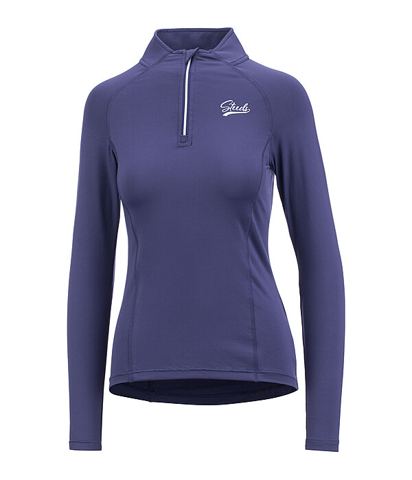 T-shirt technique zipp  manches longues  Lea