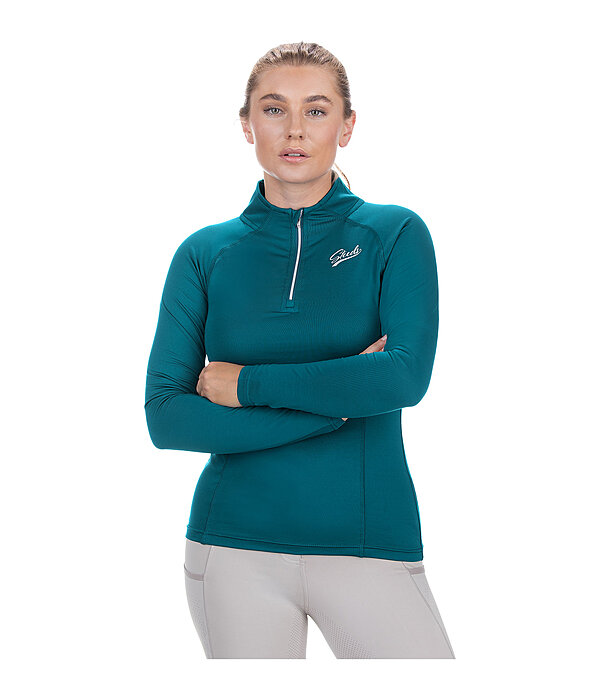 T-shirt technique zipp  manches longues  Lea
