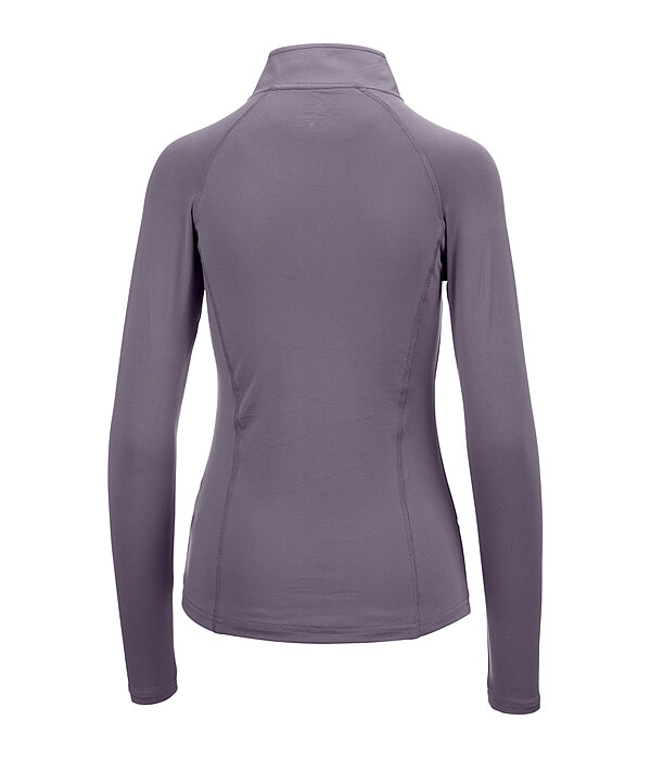 T-shirt technique zipp� � manches longues  Lea