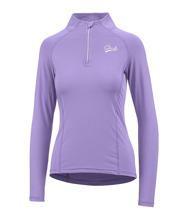 T-shirt technique zipp  manches longues  Lea
