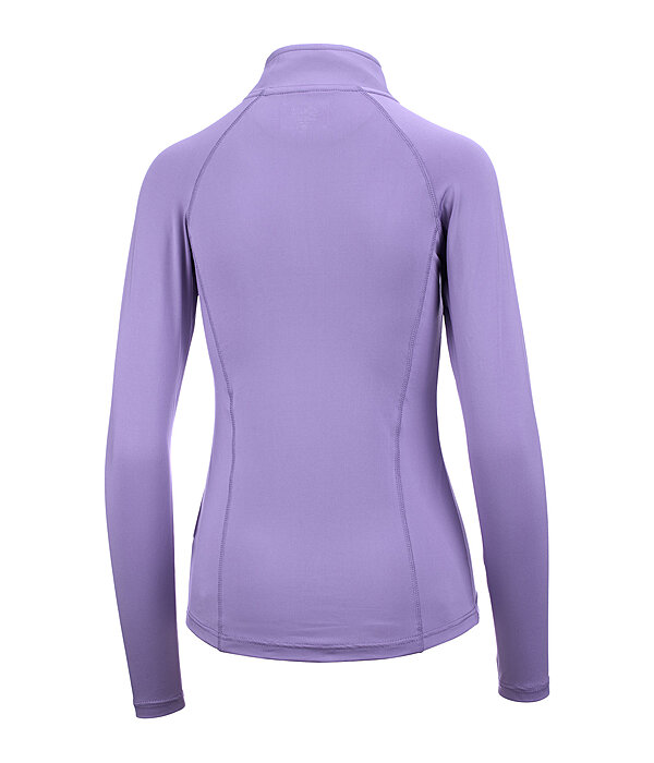 T-shirt technique zipp  manches longues  Lea