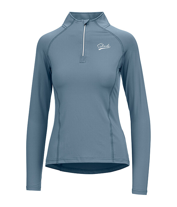 T-shirt technique zipp� � manches longues  Lea