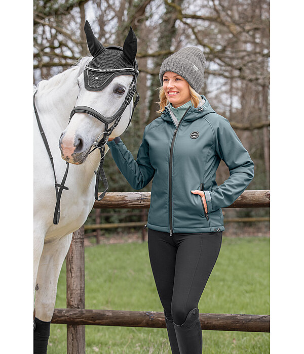 Veste d'quitation softshell  capuche  Lara