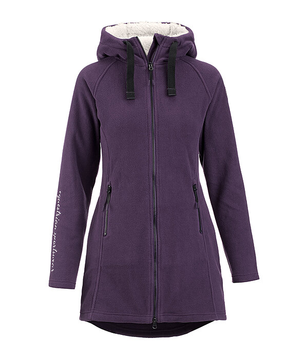 Manteau polaire  capuche  Greta