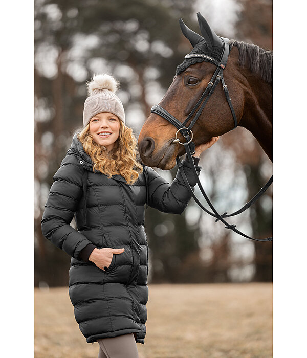 Manteau d'�quitation matelass� � capuche  Minou