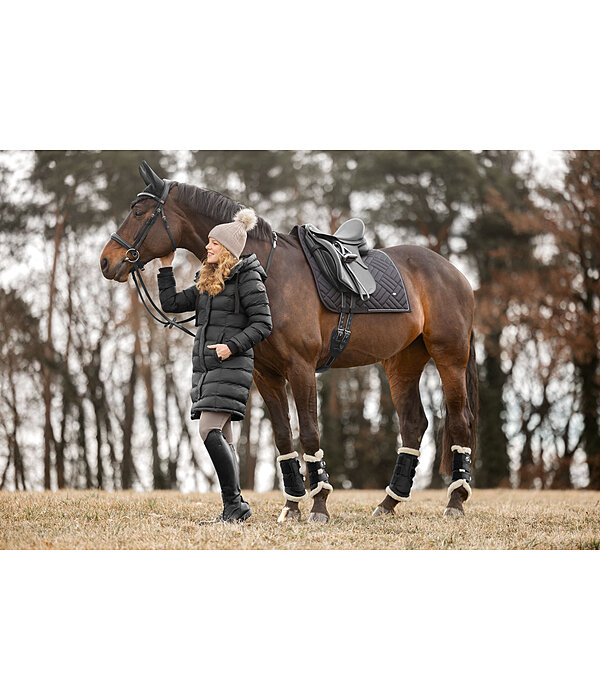 Manteau d'�quitation matelass� � capuche  Minou