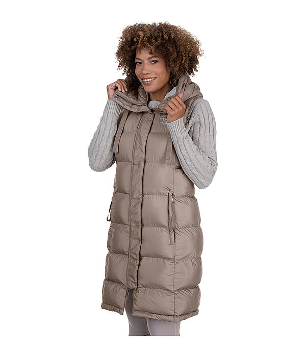 Gilet long  capuche  Clara