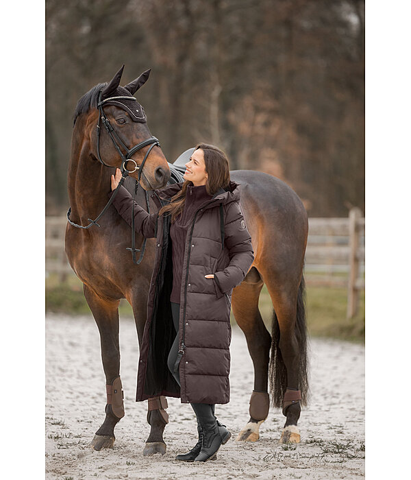 Manteau d'�quitation matelass� � capuche   Anne