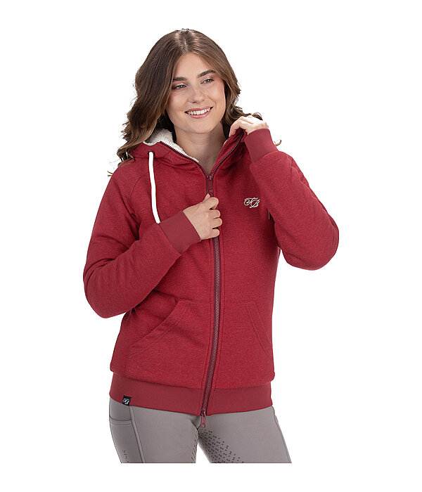 Sweat zipp� � capuche en polaire Teddy  Kaja