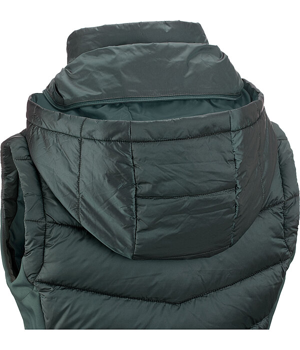 Gilet d'quitation bi-matire softshell  capuche  Katlyn