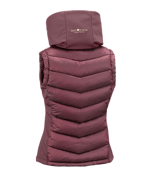 Gilet d'quitation bi-matire softshell  capuche  Katlyn