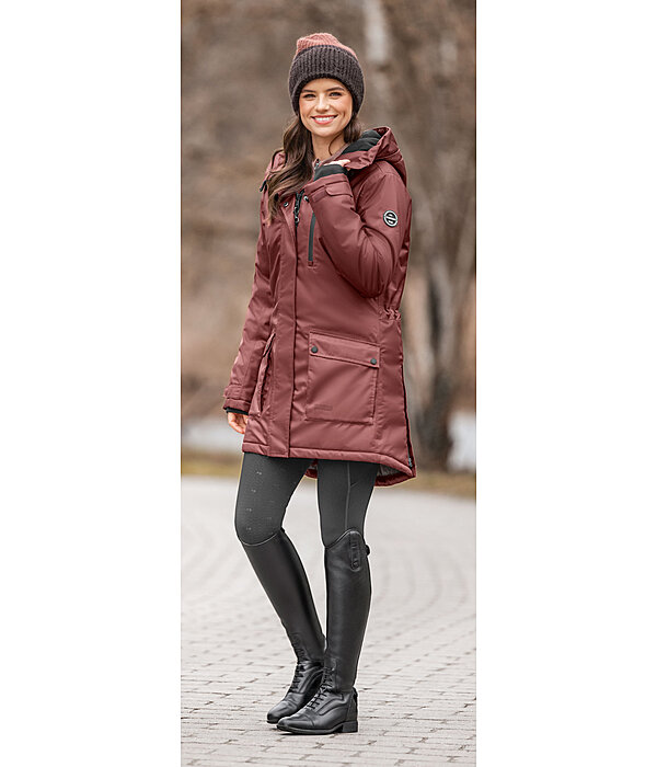 Parka d'�quitation technique � capuche  Anouk