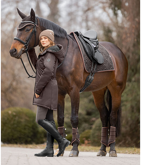 Parka d'�quitation technique � capuche  Anouk