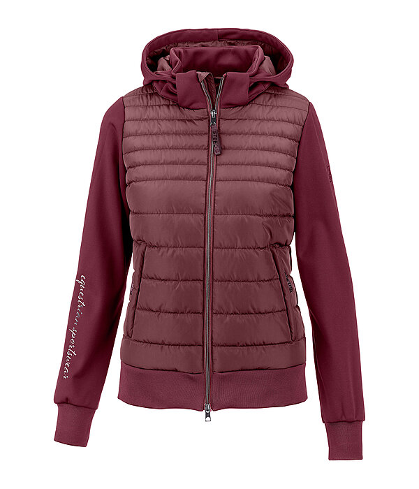 Veste d'quitation bi-matire en softshell  Yola