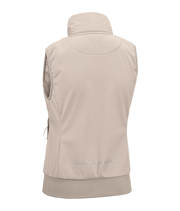 Gilet d'quitation bi-matire en softshell  Rika