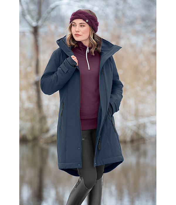Manteau d'quitation softshell  capuche  Aurelie