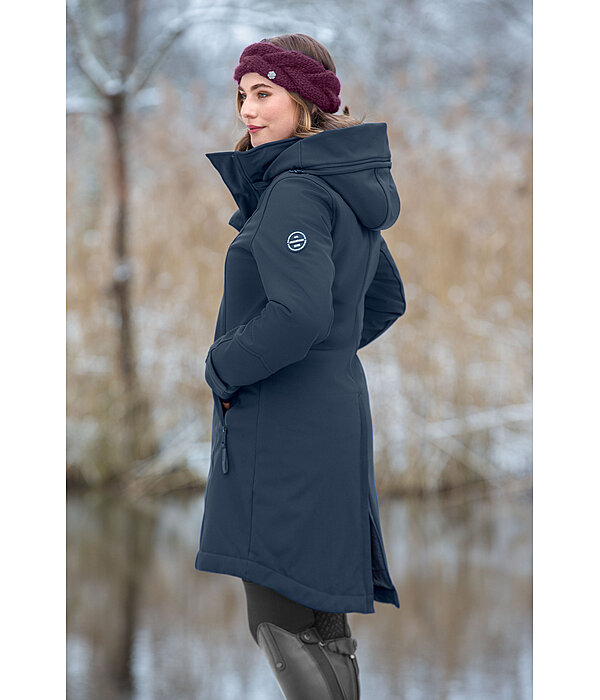 Manteau d'quitation softshell  capuche  Aurelie