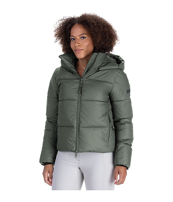 Veste d'quitation matelasse  capuche  Corinne