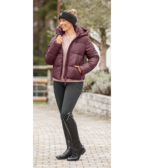 Veste d'�quitation matelass�e � capuche  Corinne