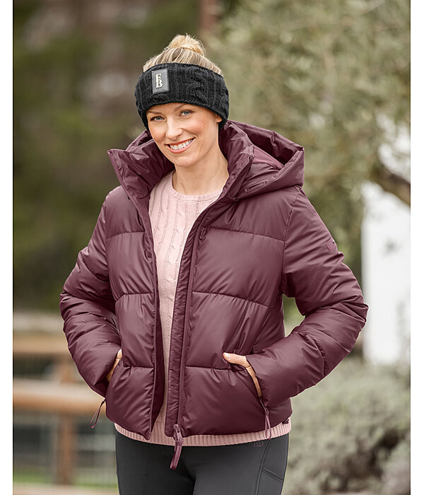 Veste d'�quitation matelass�e � capuche  Corinne