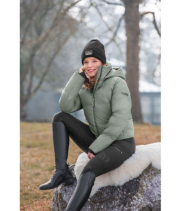 Veste d'quitation matelasse  capuche  Corinne