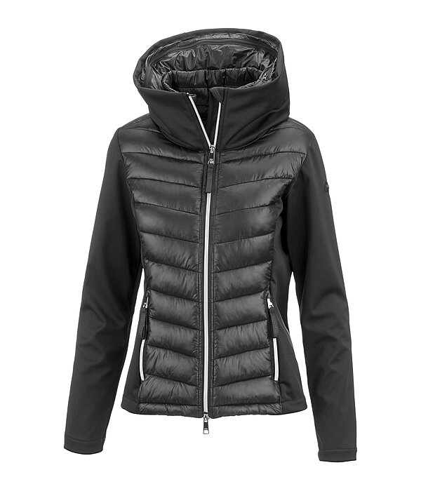 Veste d'quitation bi-matire  capuche  Cora