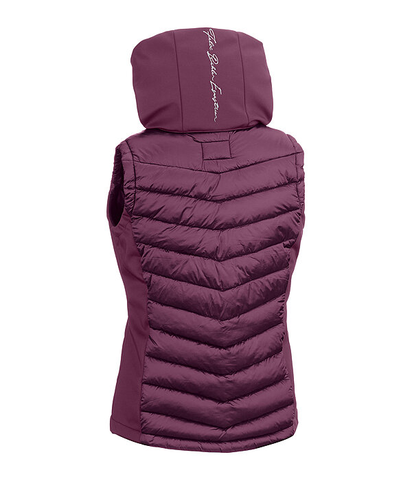 Gilet d'�quitation bi-mati�re � capuche  Zoey
