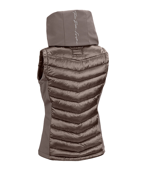 Gilet d'�quitation bi-mati�re � capuche  Zoey