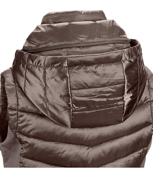 Gilet d'�quitation bi-mati�re � capuche  Zoey