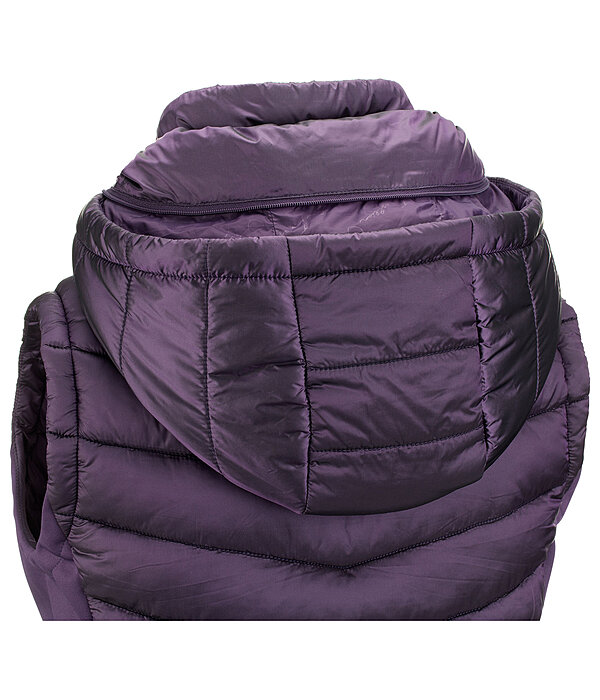 Gilet d'quitation bi-matire  capuche  Zoey