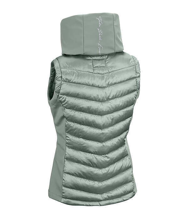 Gilet d'�quitation bi-mati�re � capuche  Zoey