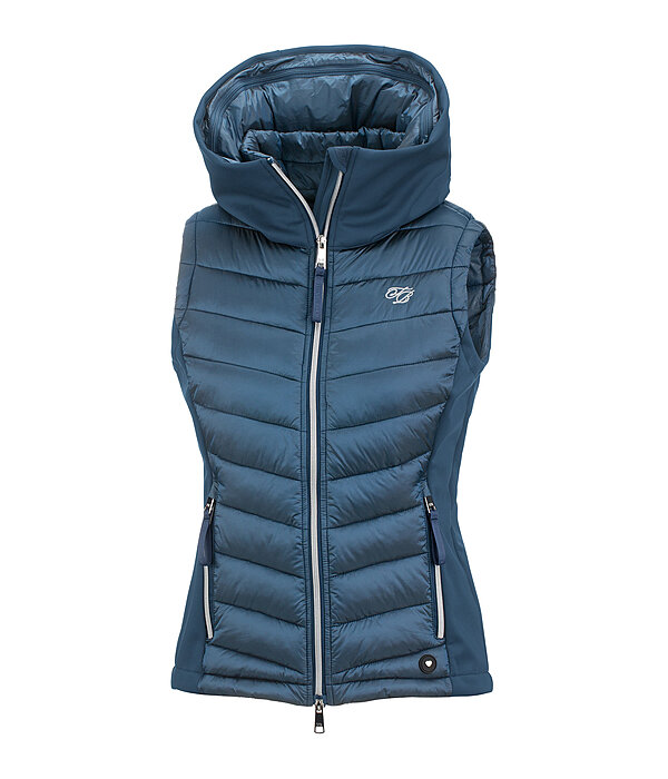 Gilet d'quitation bi-matire  capuche  Zoey