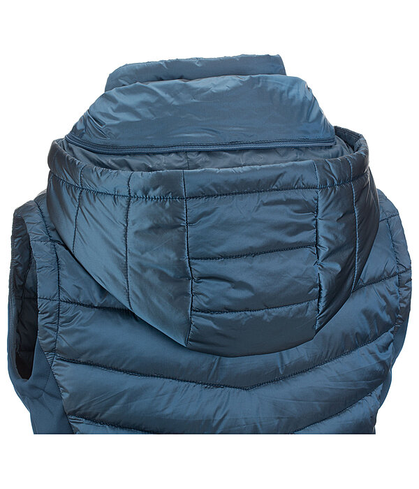 Gilet d'quitation bi-matire  capuche  Zoey