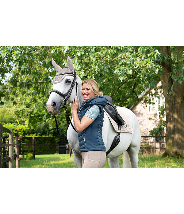 Gilet d'quitation bi-matire  capuche  Zoey