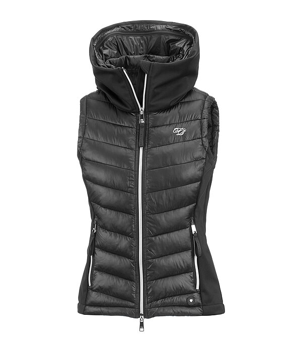 Gilet d'quitation bi-matire  capuche  Zoey