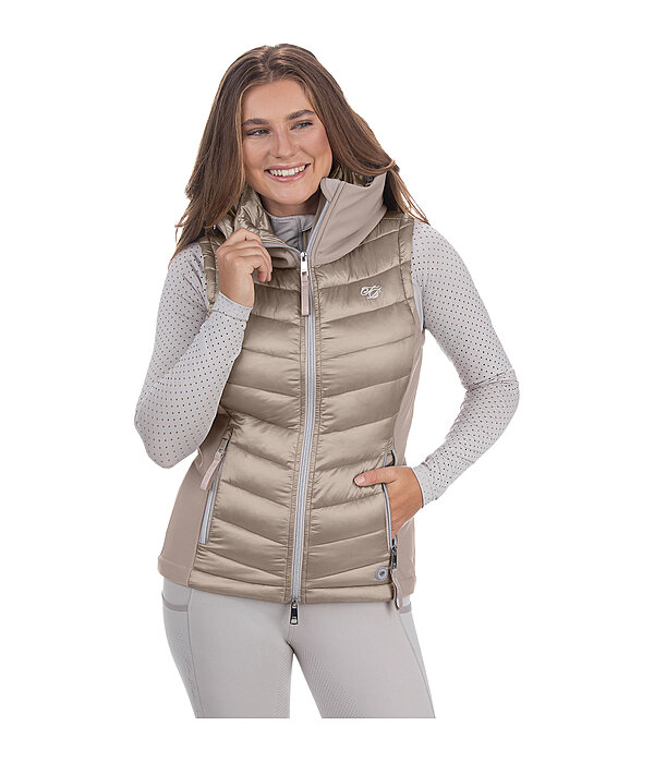 Gilet d'quitation bi-matire  capuche  Zoey