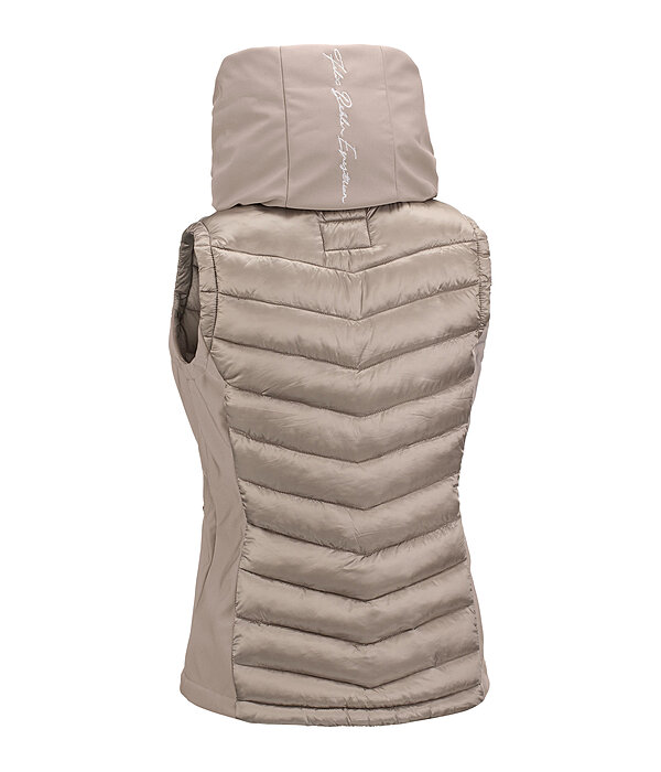 Gilet d'quitation bi-matire  capuche  Zoey