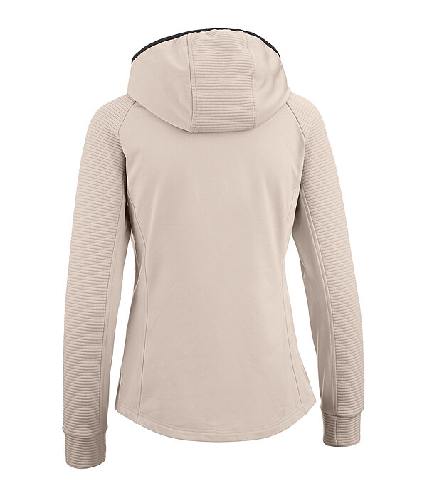 Veste stretch bi-matire  capuche  Lene