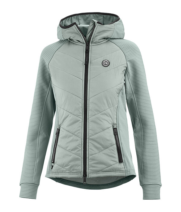 Veste stretch bi-mati�re � capuche  Lene