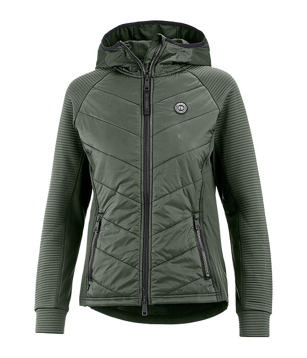 Veste stretch bi-mati�re � capuche  Lene