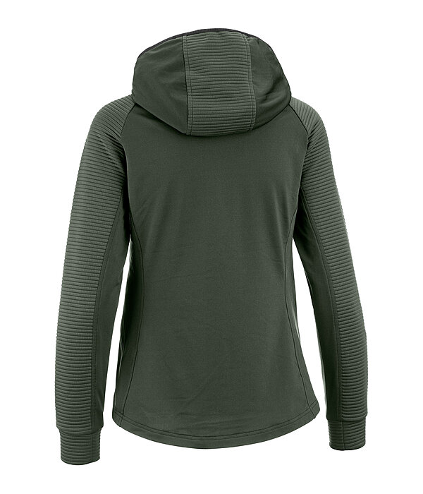 Veste stretch bi-mati�re � capuche  Lene