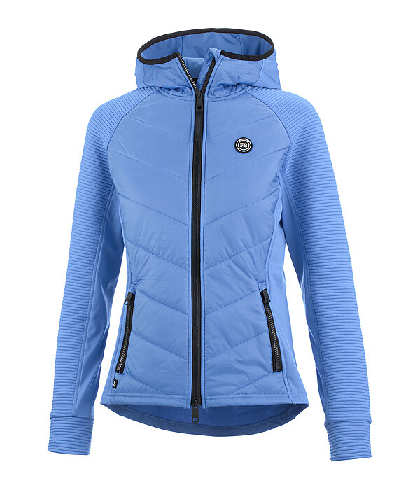 Veste stretch bi-matire  capuche  Lene