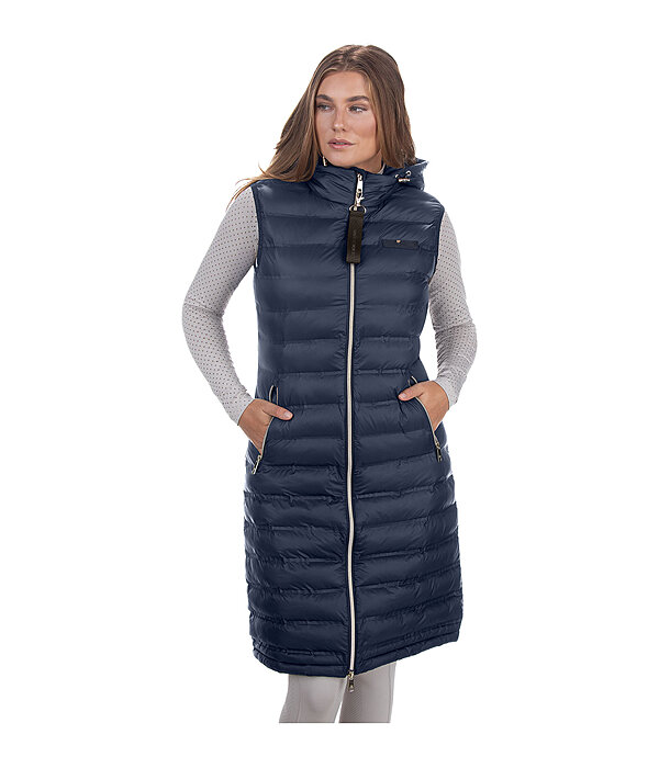 Gilet long  Fleur
